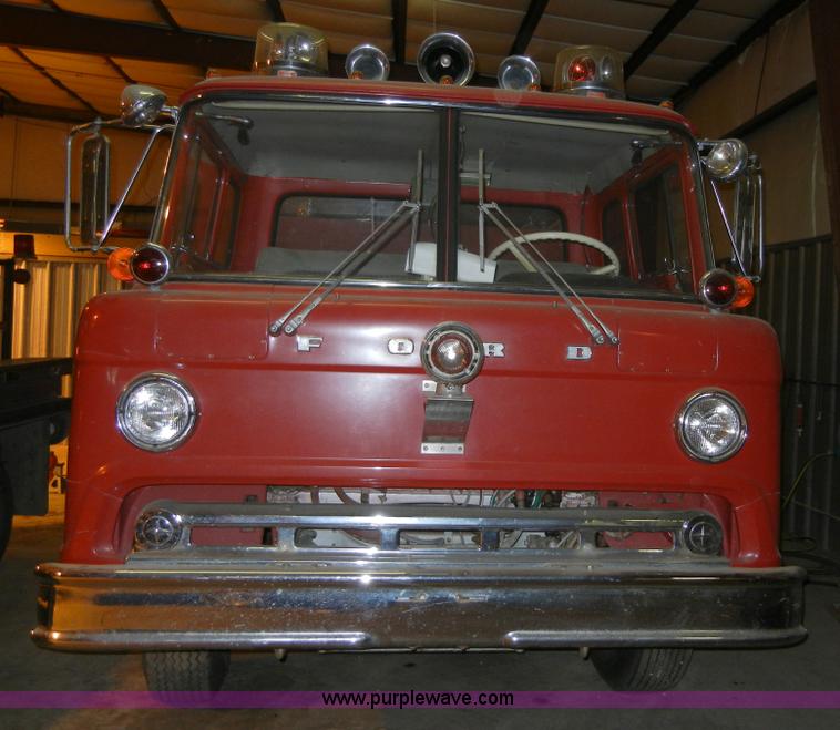 image for item 2210 1973 Ford Towers pumper firetruck