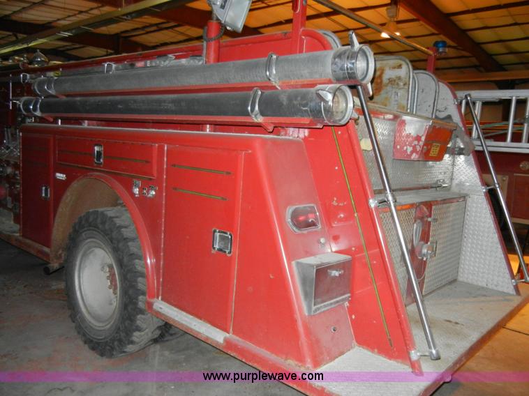 image for item 2210 1973 Ford Towers pumper firetruck
