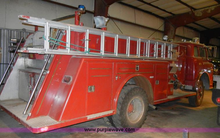 image for item 2210 1973 Ford Towers pumper firetruck