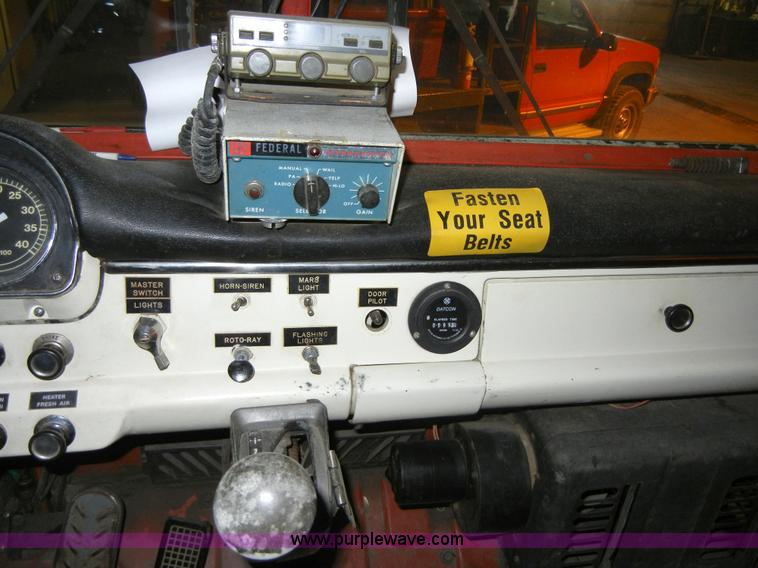 image for item 2210 1973 Ford Towers pumper firetruck