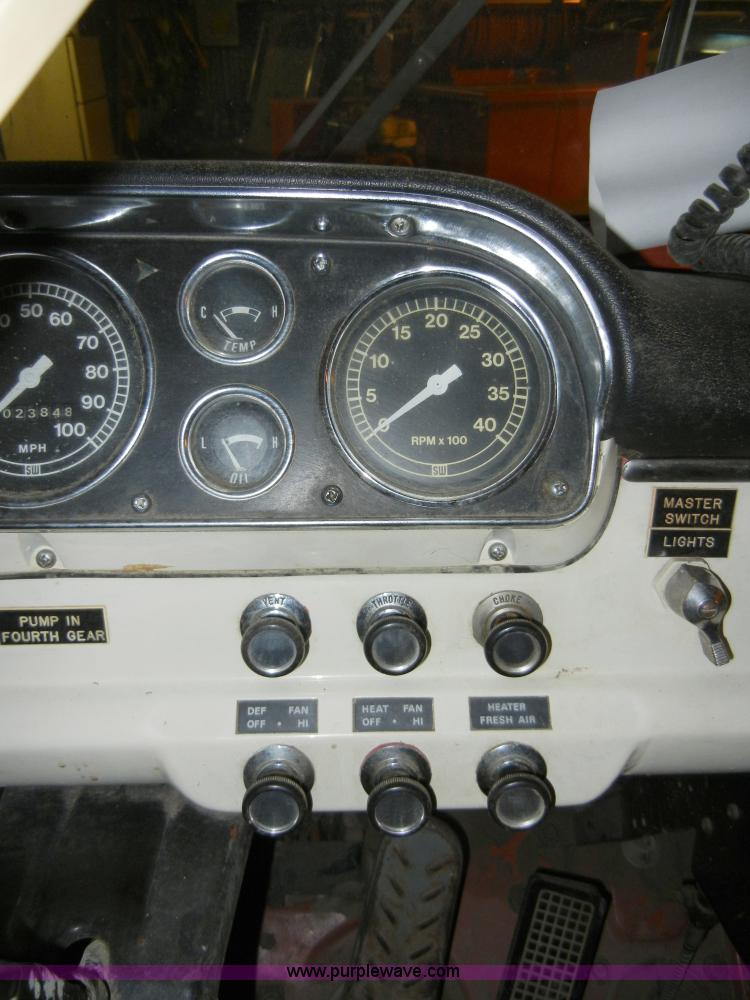 image for item 2210 1973 Ford Towers pumper firetruck