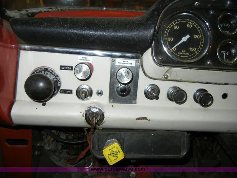 image for item 2210 1973 Ford Towers pumper firetruck