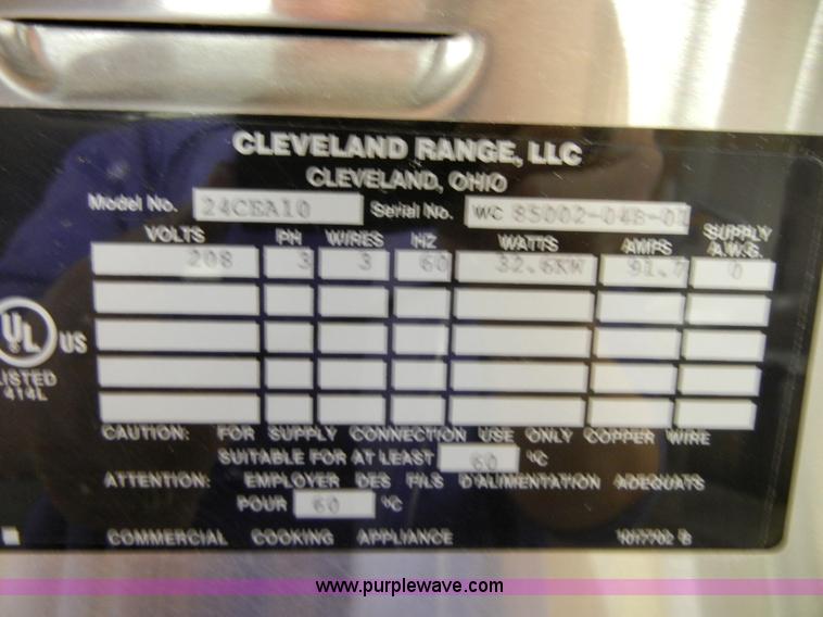 image for item 2243 Cleveland Steam Craft Ultra 10 steamer