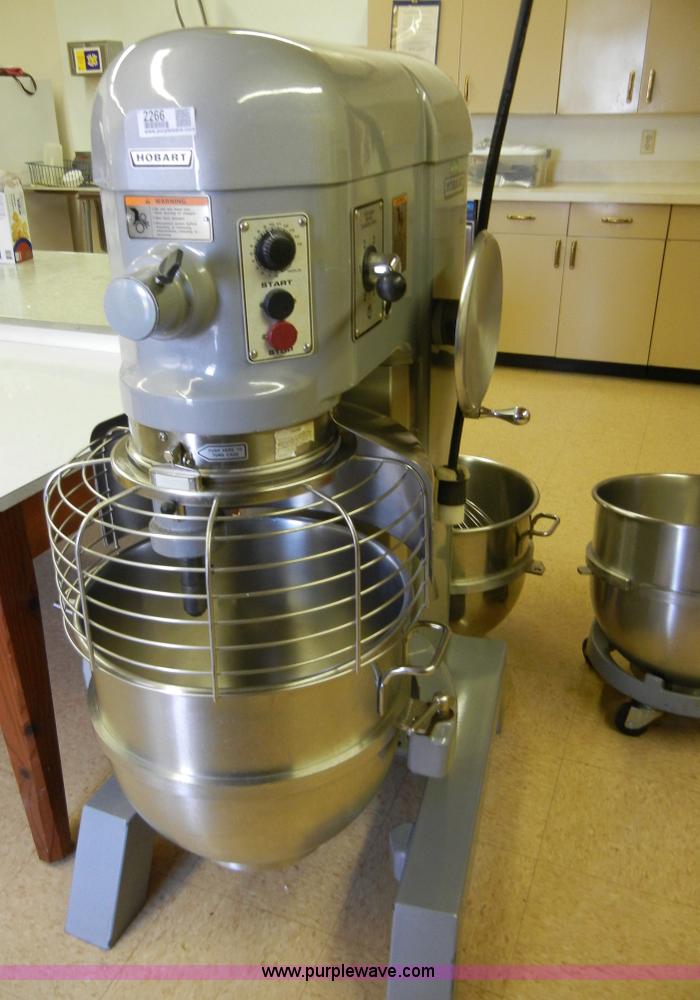 image for item 2266 1998 Hobart mixer with three bowls