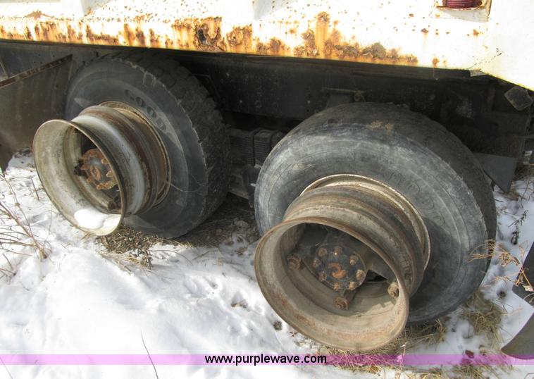 image for item 4010 1984 Volvo WCM dump truck