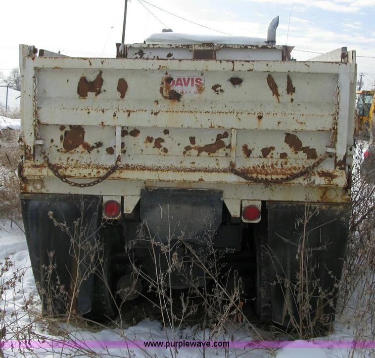 image for item 4010 1984 Volvo WCM dump truck