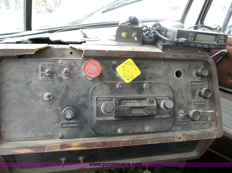 image for item 4010 1984 Volvo WCM dump truck