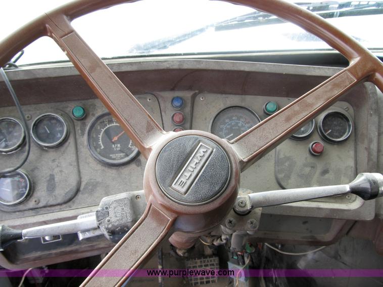 image for item 4010 1984 Volvo WCM dump truck