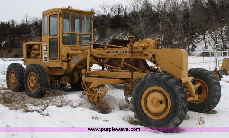 image for item 4798 1967 Caterpillar 120 motor grader