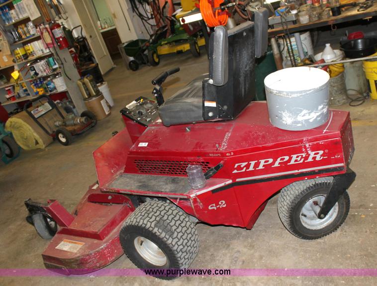 image for item 6104 Zipper 64" riding lawn mower