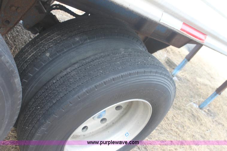 image for item 6500 1991 Mate aluminum dump trailer