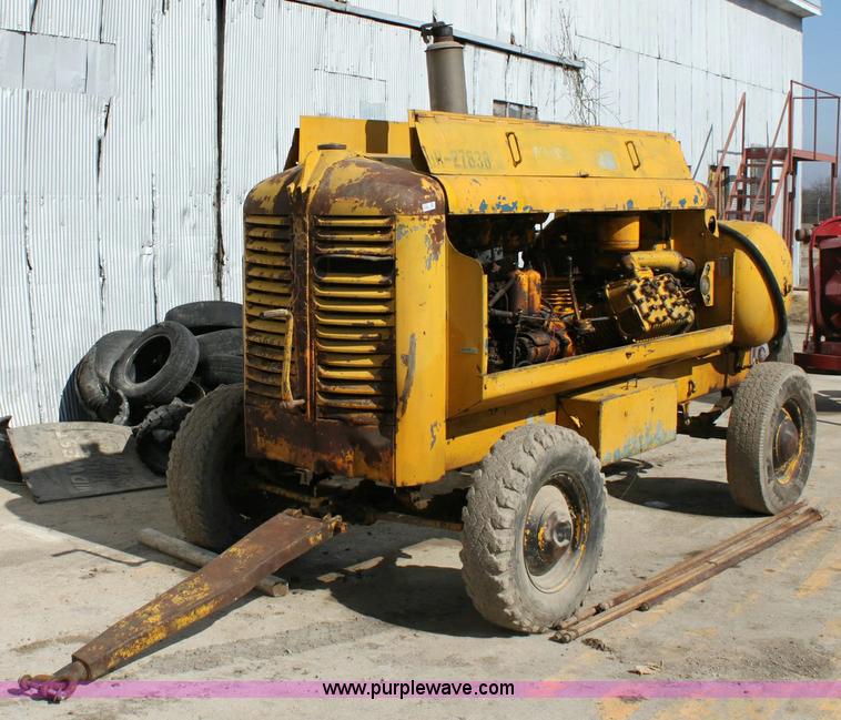 image for item 6503 Worthington 210HTS diesel-driven portable air compressor