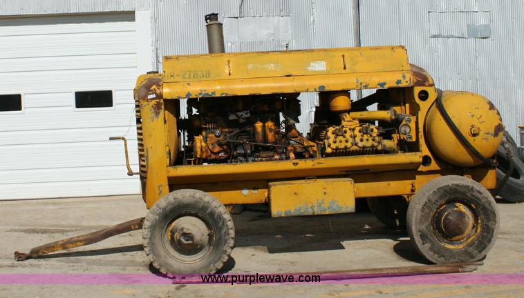 image for item 6503 Worthington 210HTS diesel-driven portable air compressor