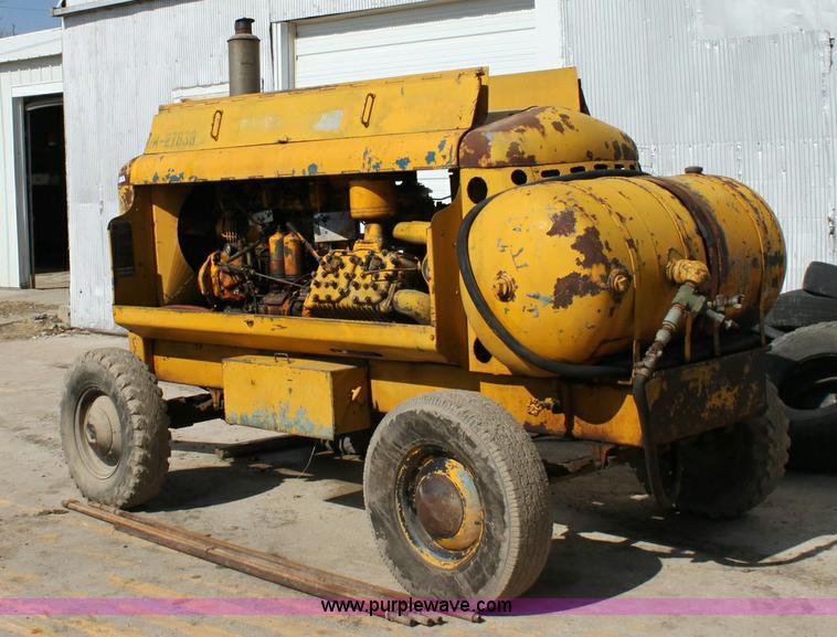 image for item 6503 Worthington 210HTS diesel-driven portable air compressor