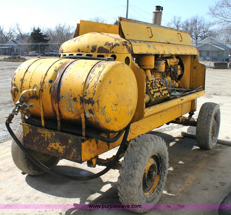 image for item 6503 Worthington 210HTS diesel-driven portable air compressor