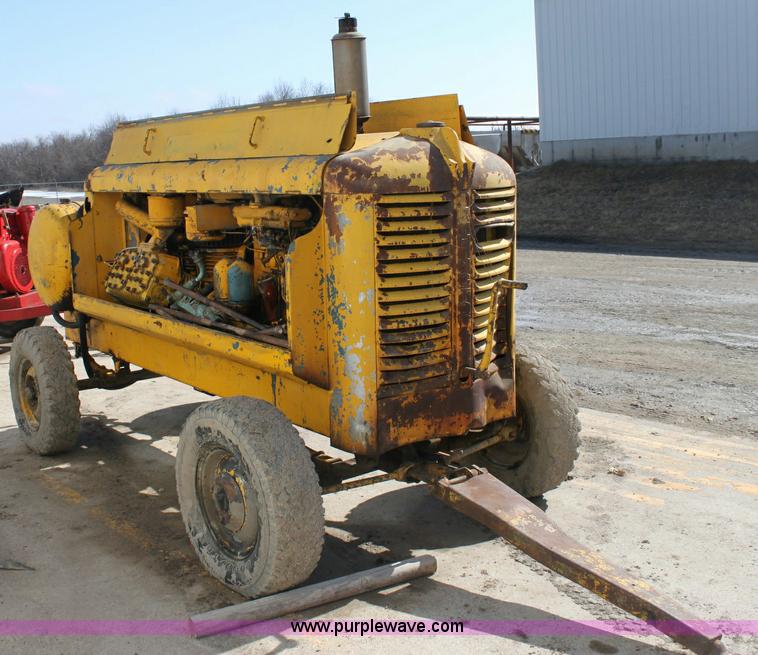 image for item 6503 Worthington 210HTS diesel-driven portable air compressor