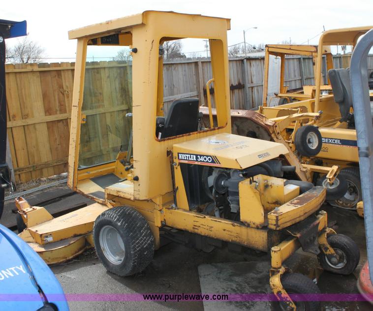 image for item 6518 Hustler 3400 riding mower