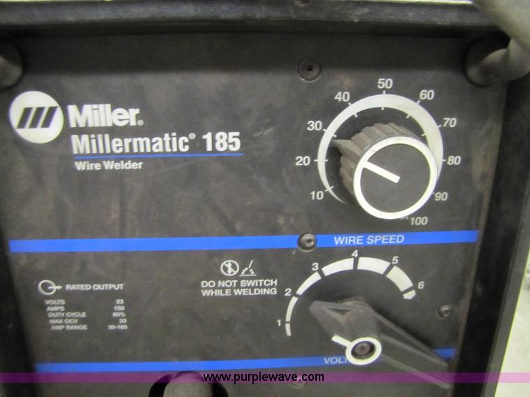 image for item 9311 Miller Millermatic 185 wire welder