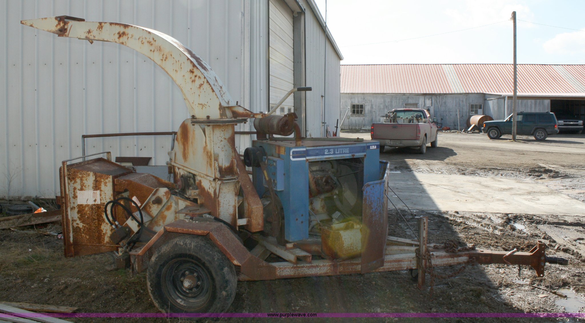 Olathe Manufacturing 984 wood chipper in Mound City, KS Item 4986