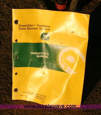 image for item 1646 John Deere yield monitor