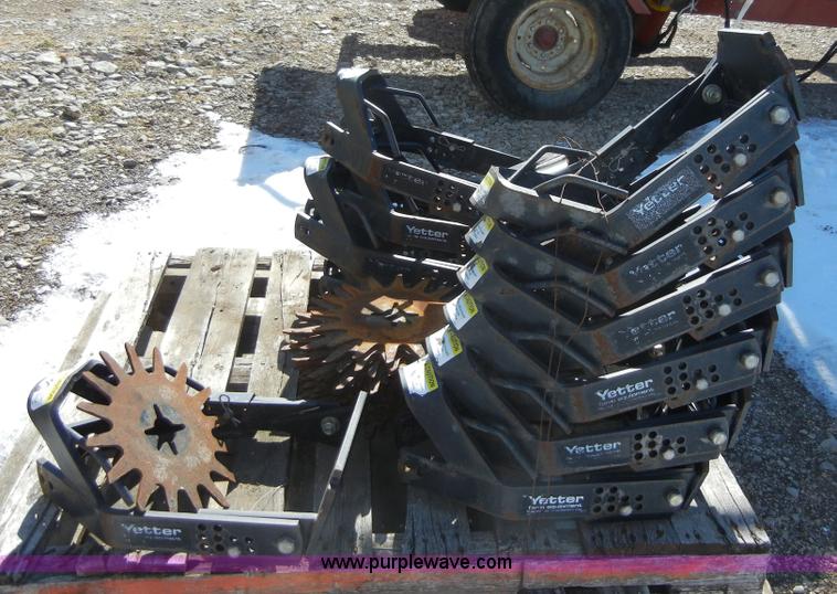 image for item 2147 (12) Yetter Titan row cleaners