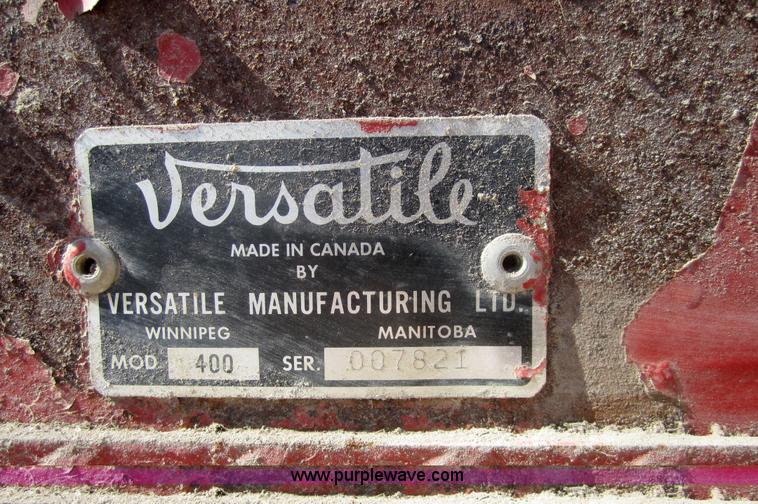 image for item 3209 Versatile 400 swather