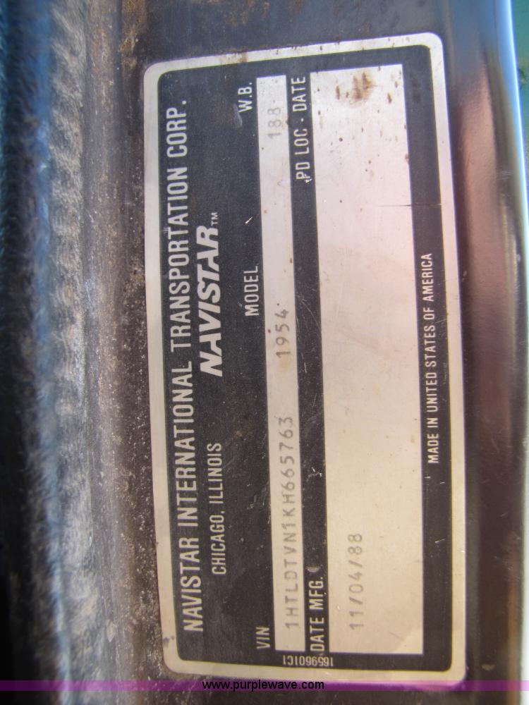 image for item 5303 1989 Loral Easy-Rider 2000-C cab and chassis