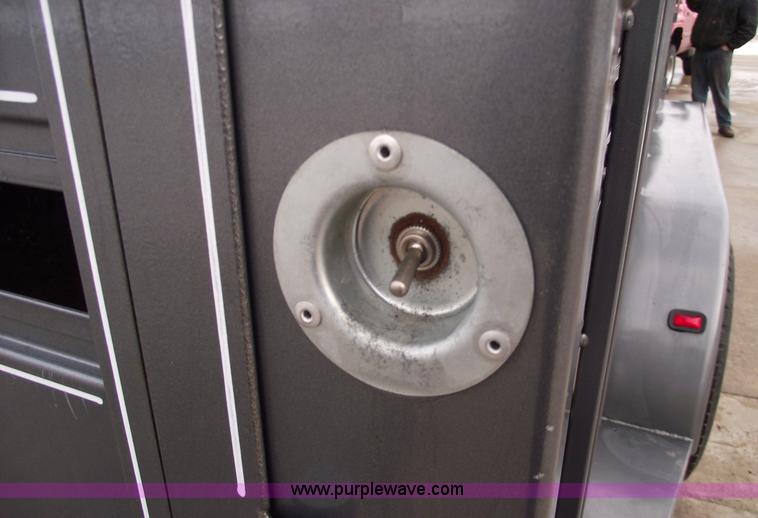 image for item 5369 2007 Titan triple axle stock trailer