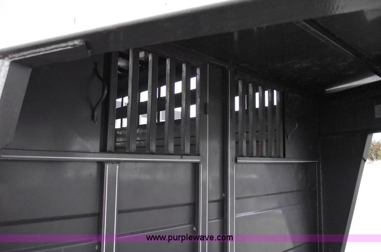 image for item 5369 2007 Titan triple axle stock trailer