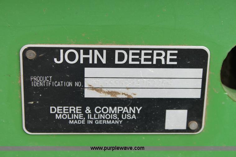 image for item 6514 John Deere 6605 tractor