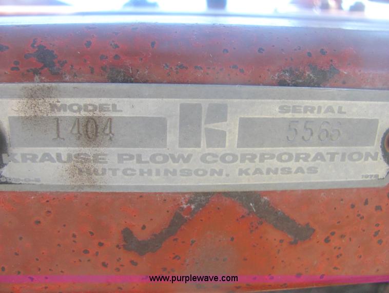 image for item 6856 Krause 21' folding offset disk