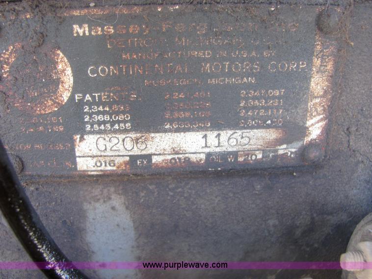 image for item 6863 Massey-Ferguson 180 tractor