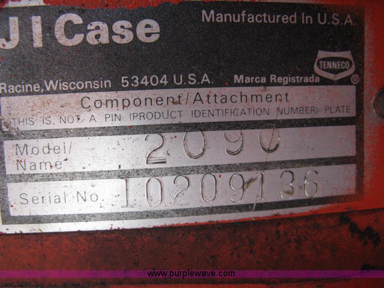 image for item 8209 1979 Case 2090 cab tractor