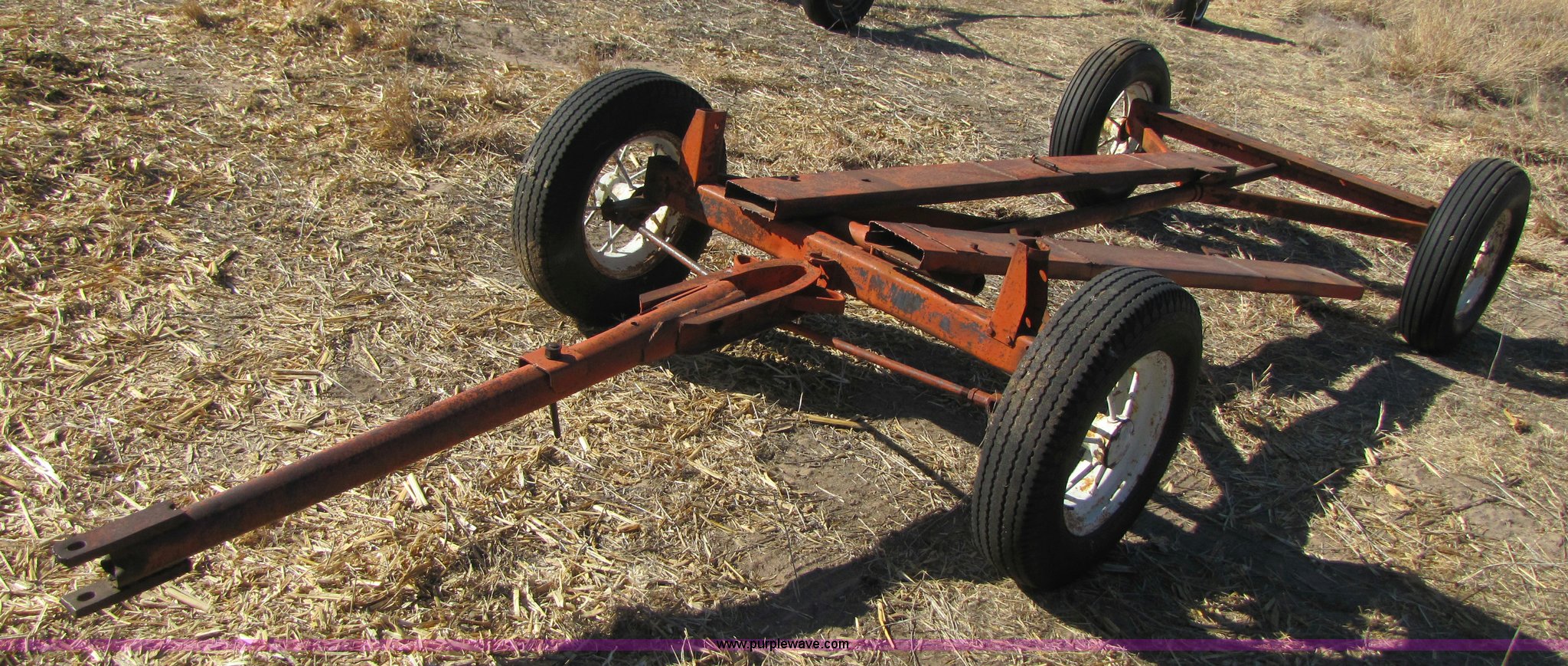 Adjustable length wagon running gear in Hooker, OK Item 3522 sold