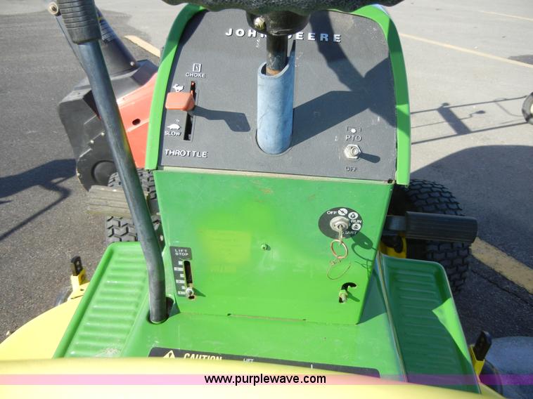 image for item 2223 John Deere 111 lawn mower