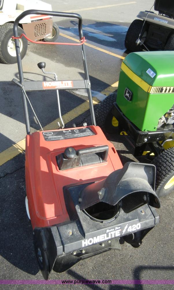 image for item 2223 John Deere 111 lawn mower