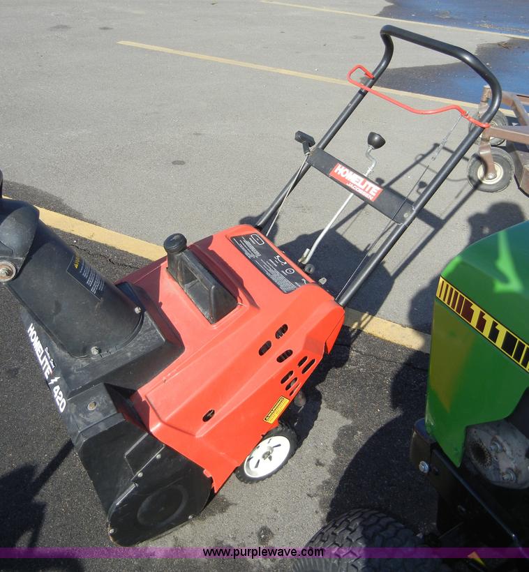 image for item 2223 John Deere 111 lawn mower