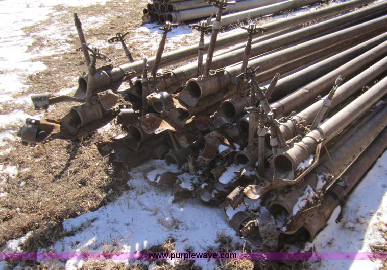 image for item 3205 (30) Wade Rain towline 4" aluminum sprinkler sections