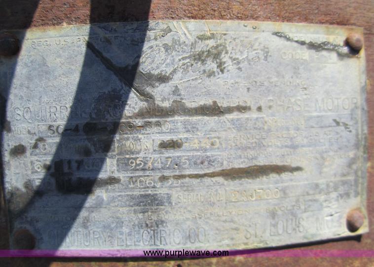 image for item 3206 Century 40 HP electric motor