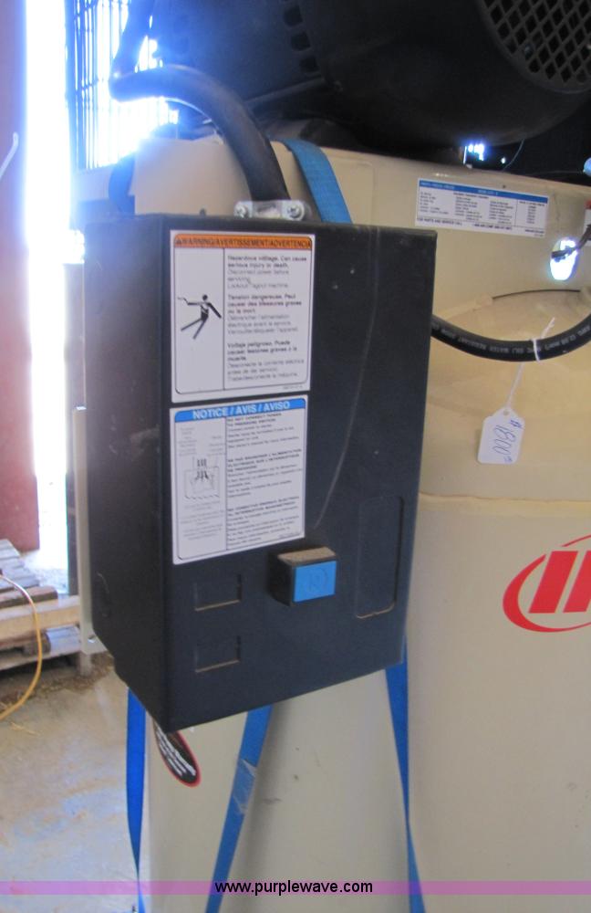 image for item 5198 Ingersoll Rand 2475 80 gallon vertical air compressor
