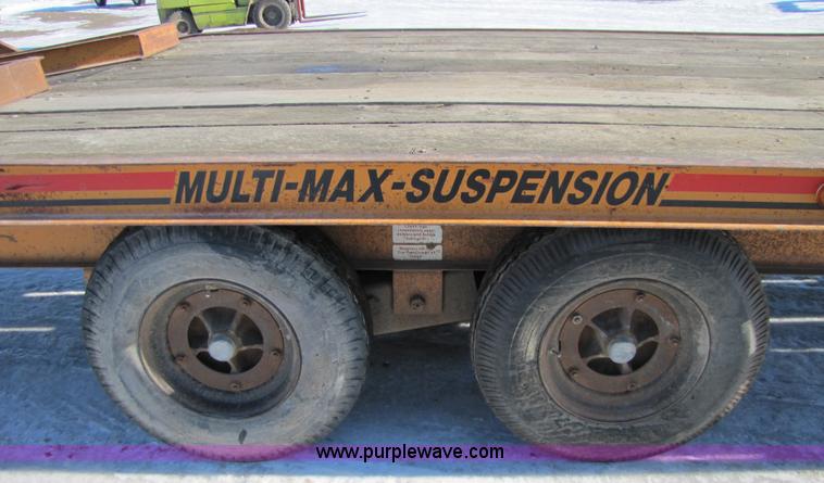 image for item 5304 1990 Econoline 22' flatbed trailer