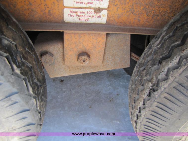 image for item 5304 1990 Econoline 22' flatbed trailer