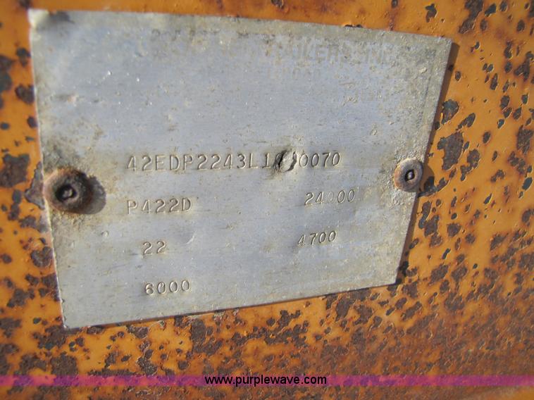 image for item 5304 1990 Econoline 22' flatbed trailer