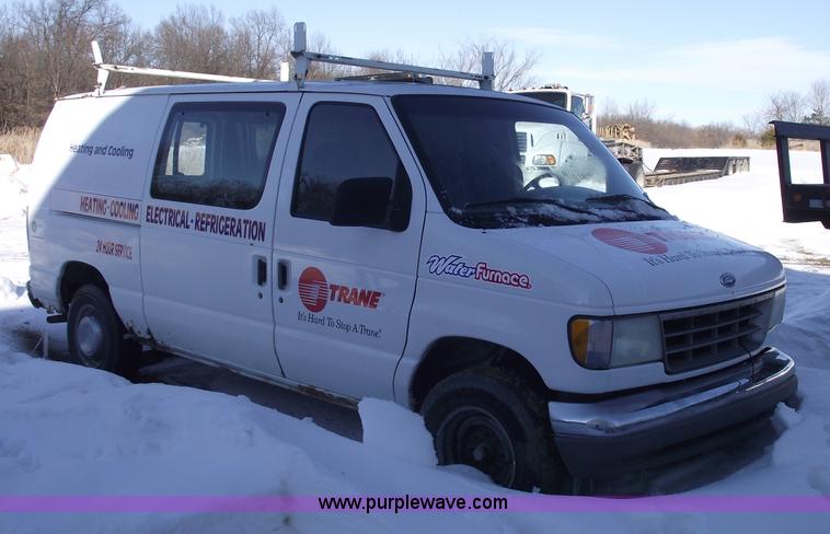 image for item 5489 1994 Ford E250 cargo van