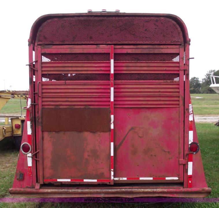 image for item 5868 1996 Bonanza stock trailer