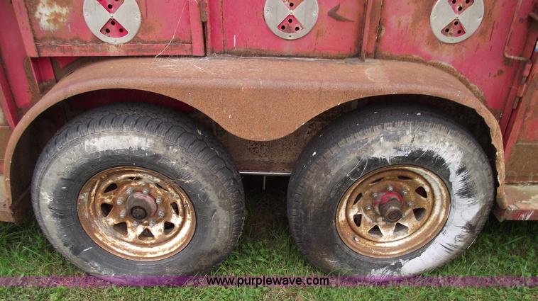 image for item 5868 1996 Bonanza stock trailer