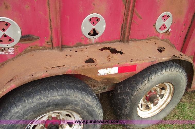 image for item 5868 1996 Bonanza stock trailer