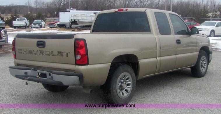 image for item 6837 2006 Chevrolet Silverado extended cab four door pickup truck