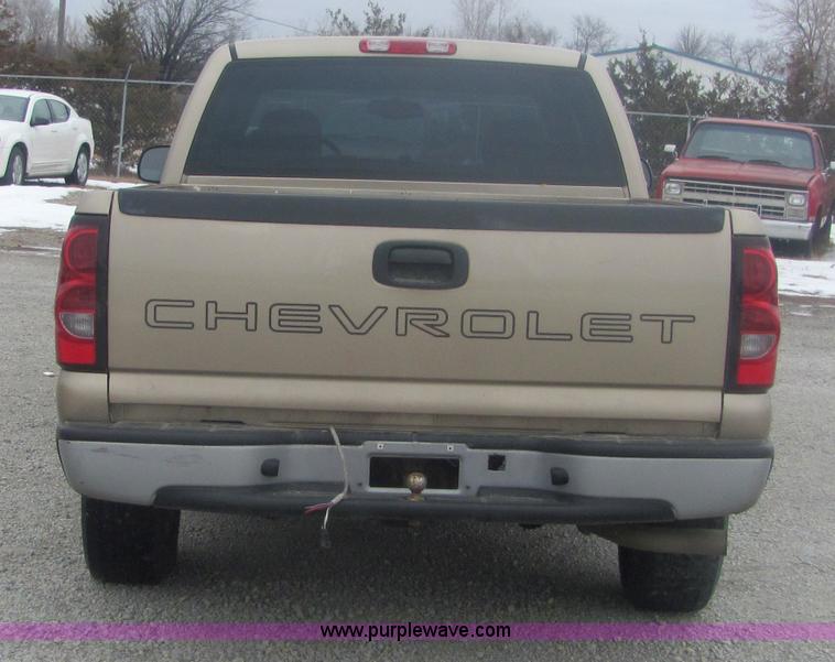 image for item 6837 2006 Chevrolet Silverado extended cab four door pickup truck
