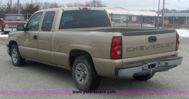 image for item 6837 2006 Chevrolet Silverado extended cab four door pickup truck